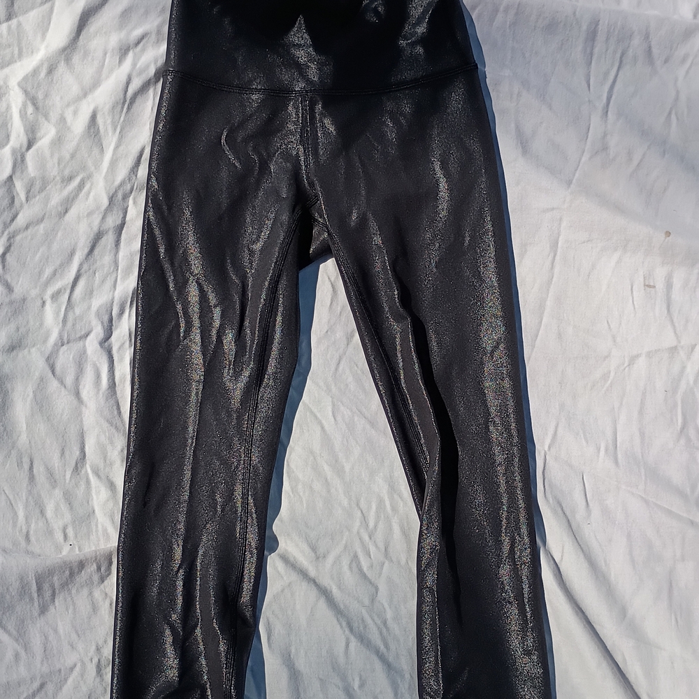 Lululemon Athletica Glossy Black Leggings